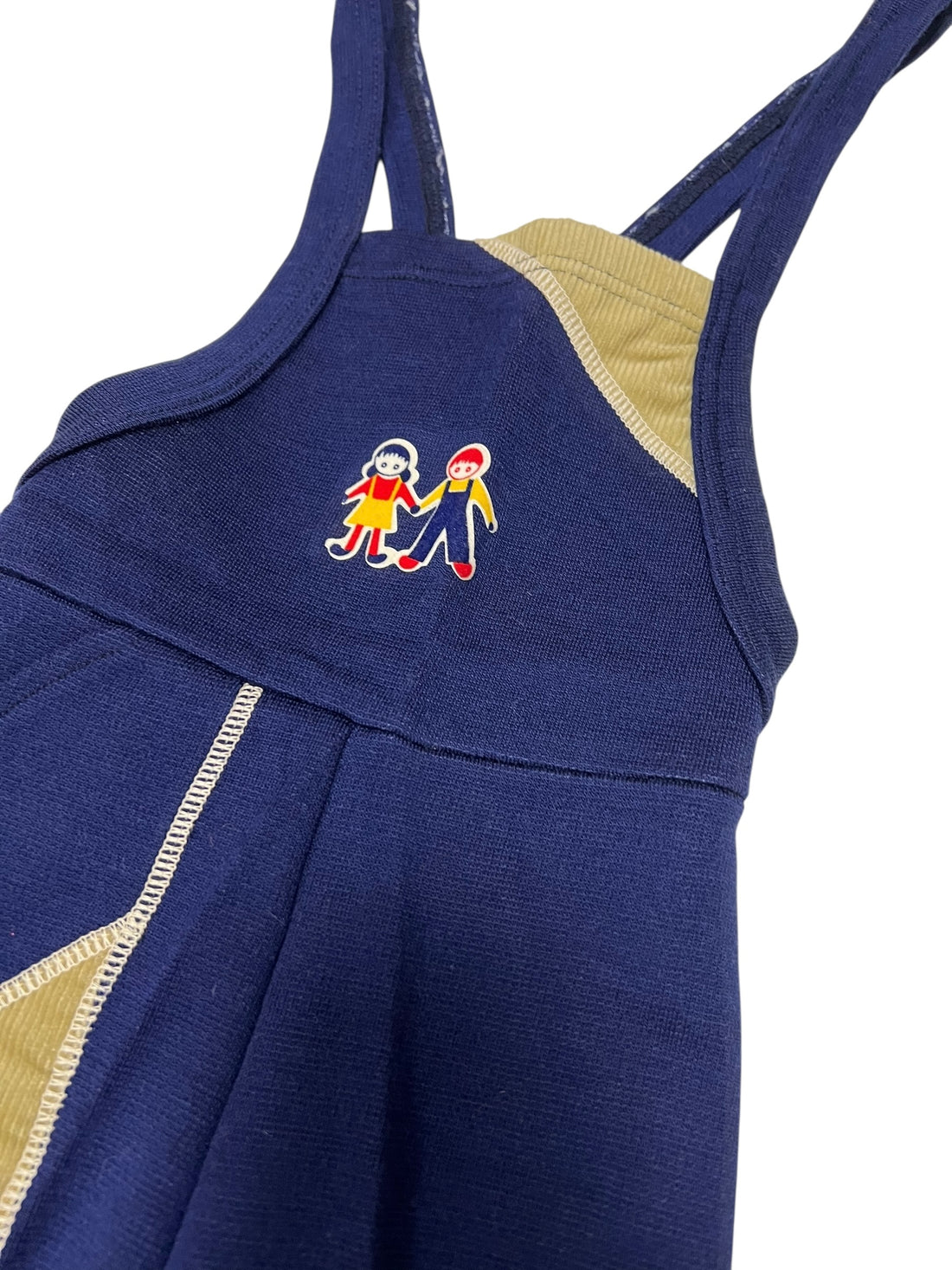 Salopette en maille marine 70&