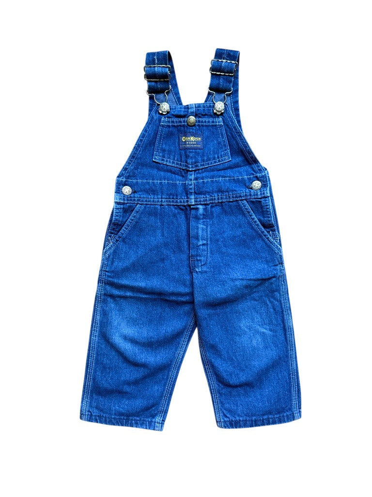Salopette denim bleue - 24 mois