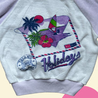 Sweat polaire carte postale - 3 ans