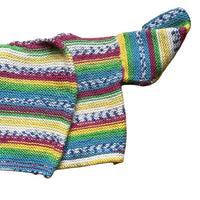 Brassière rayée multicolore - 3 mois