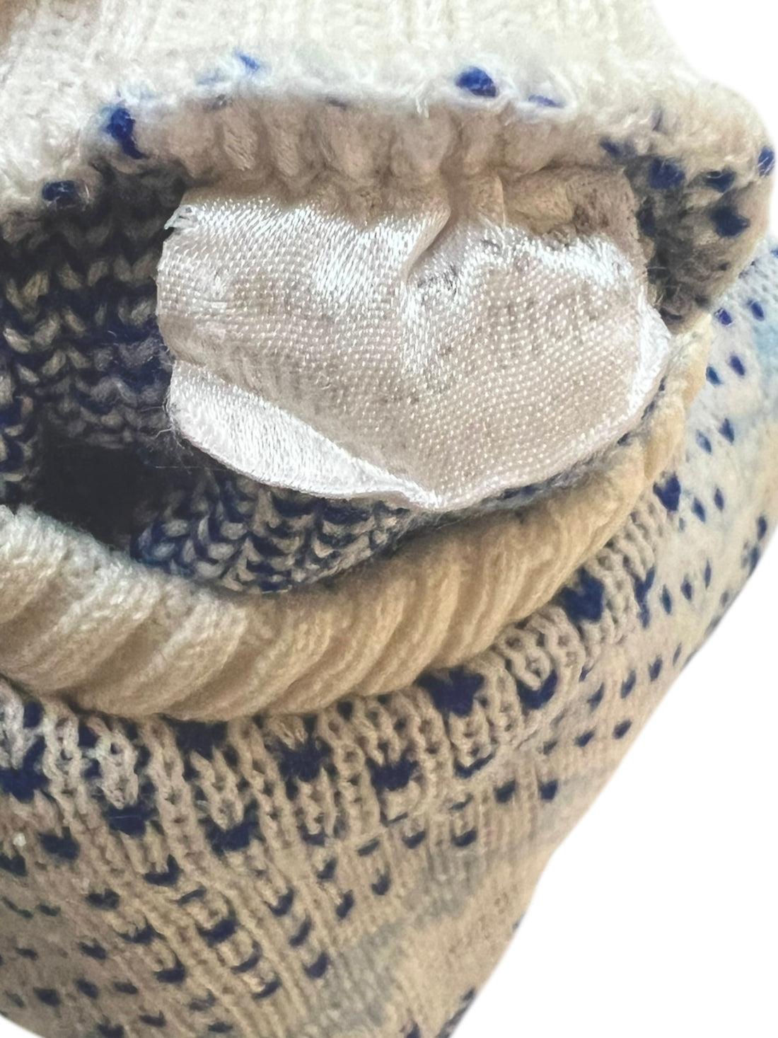 Pull jacquard rennes bleu - 6 mois