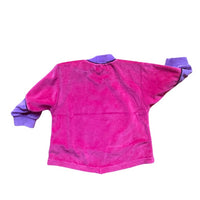 Robe pull velours chat et souris rose - 6 mois