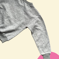 Sweat ski gris- 6 ans