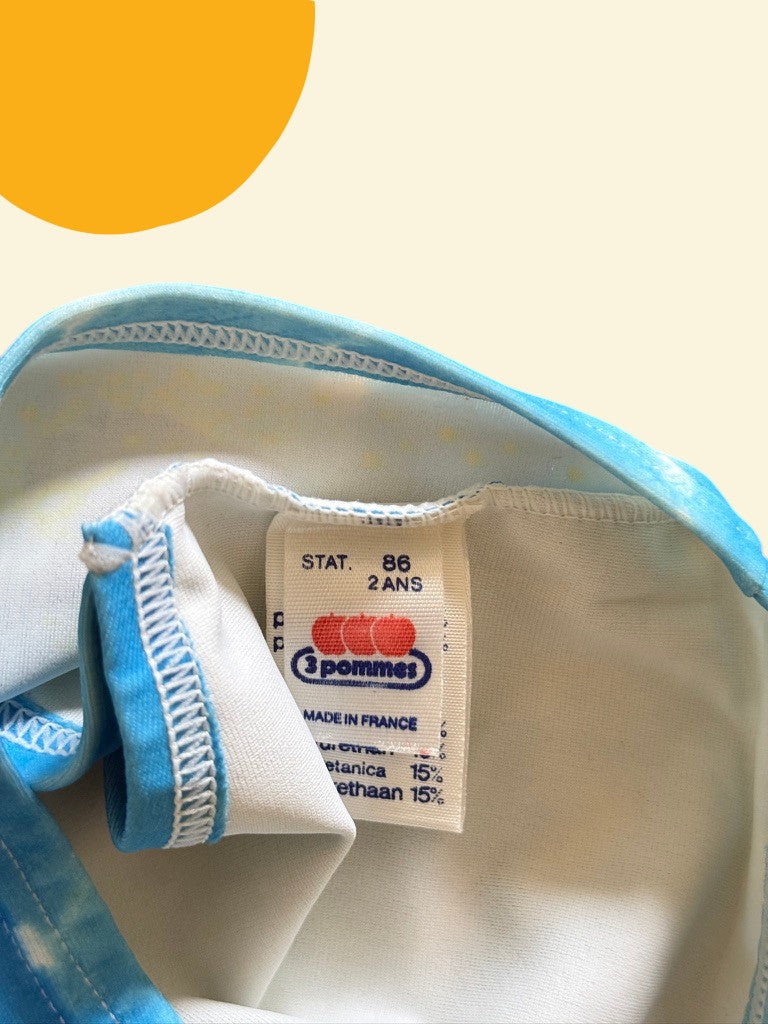 Boxer de bain plongée bleu - 24 mois