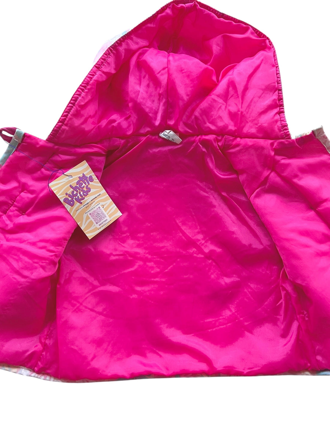 Blouson fleuri pastel - 12/18 mois