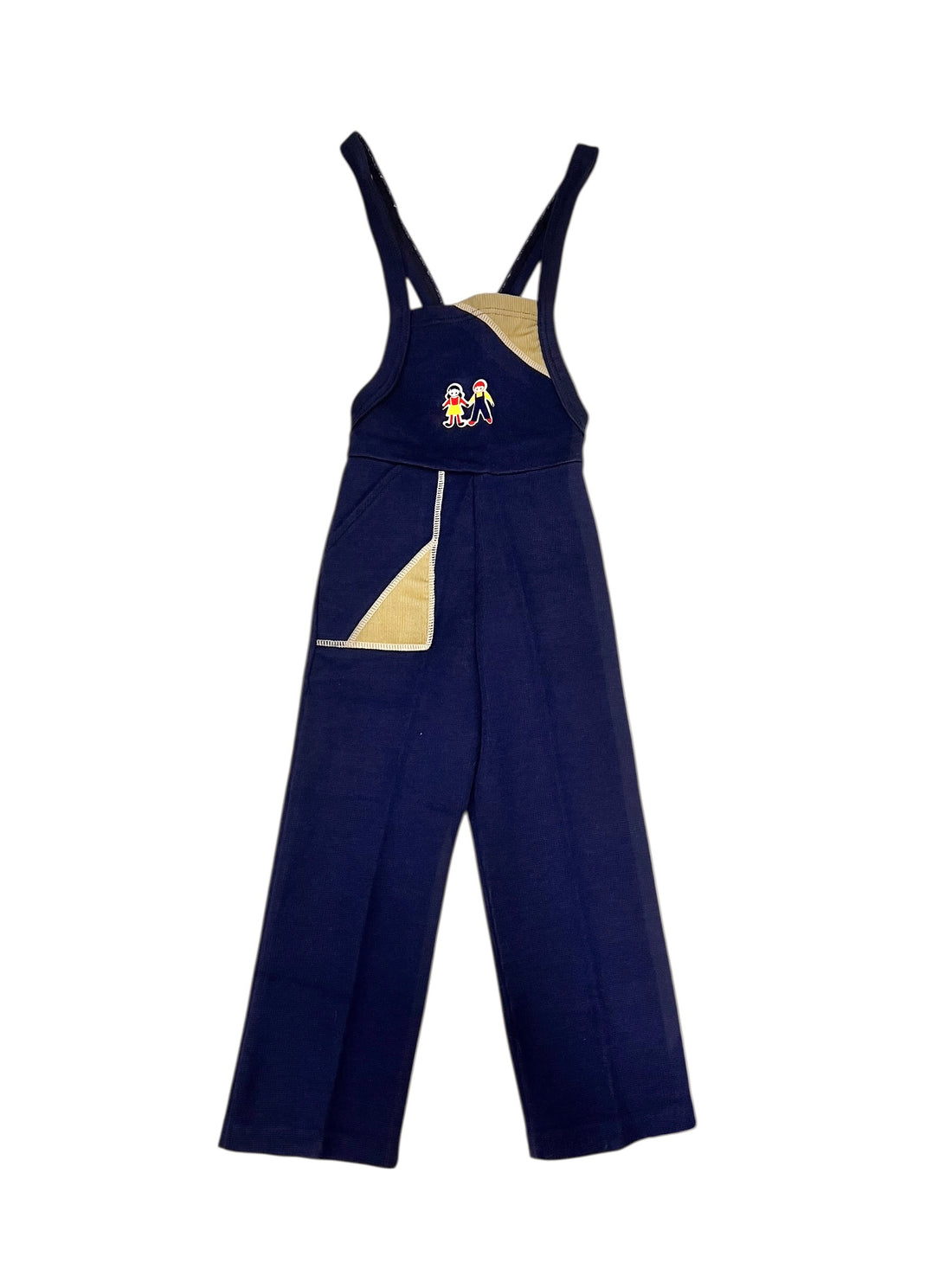 Salopette en maille marine 70&