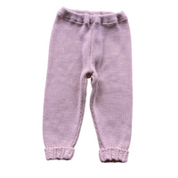 Ensemble tricot rose brodé - 18 mois