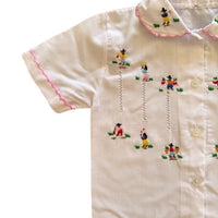 Chemisier brodé péruvien - 18 mois