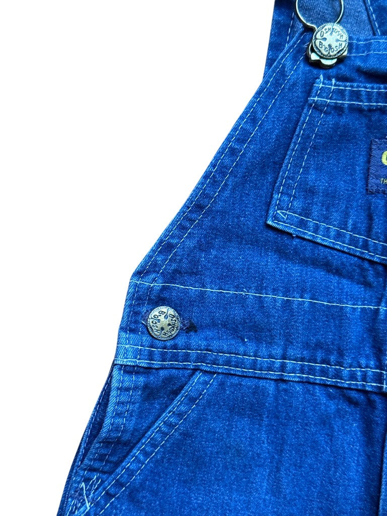 Salopette denim bleue - 24 mois