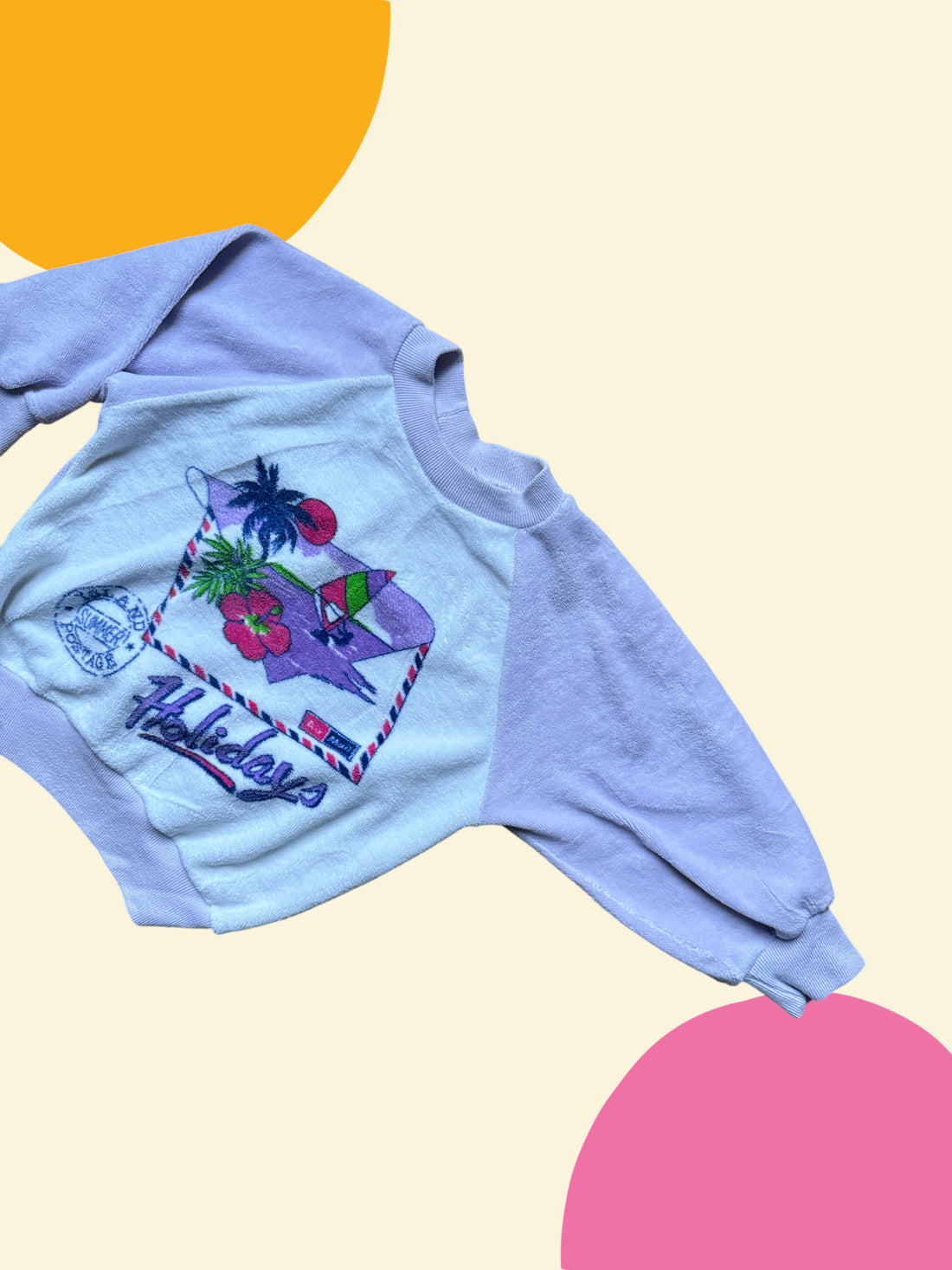 Sweat polaire carte postale - 3 ans