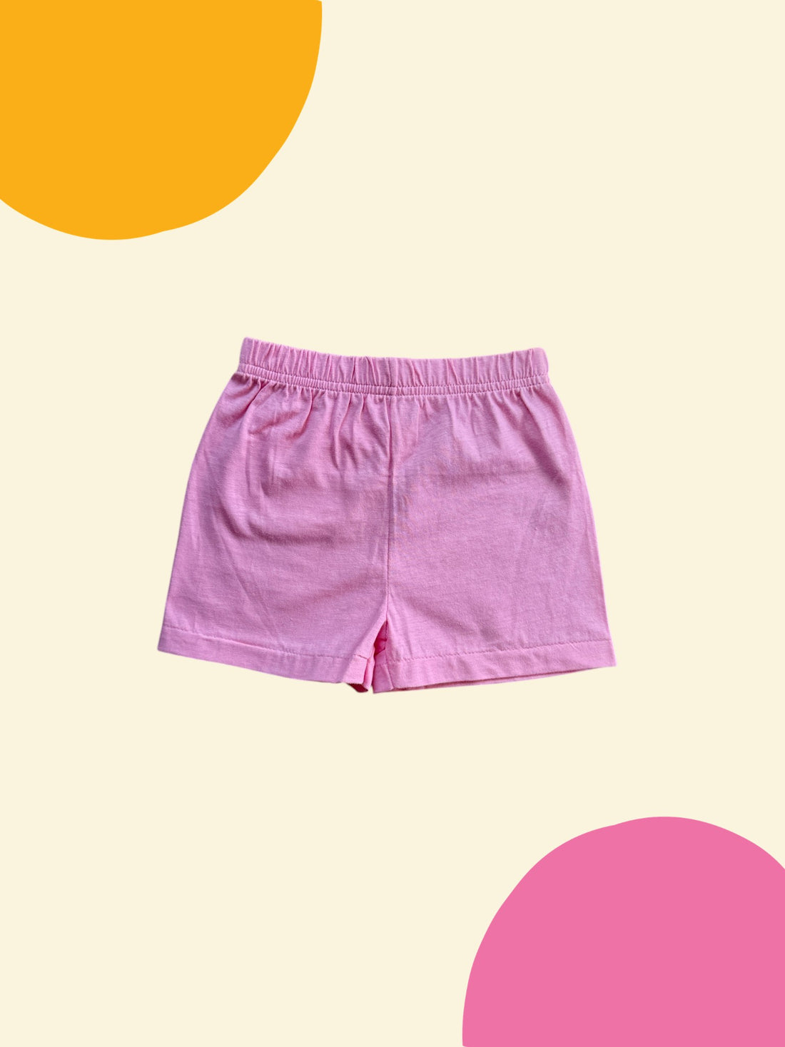 Ensemble t-shirt teddy + short girl & boy rose - 6 mois