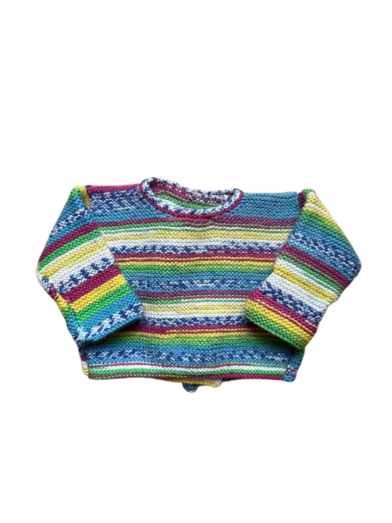 Brassière rayée multicolore - 3 mois