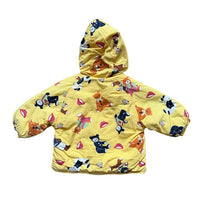 Blouson nounours jaune - 12 mois