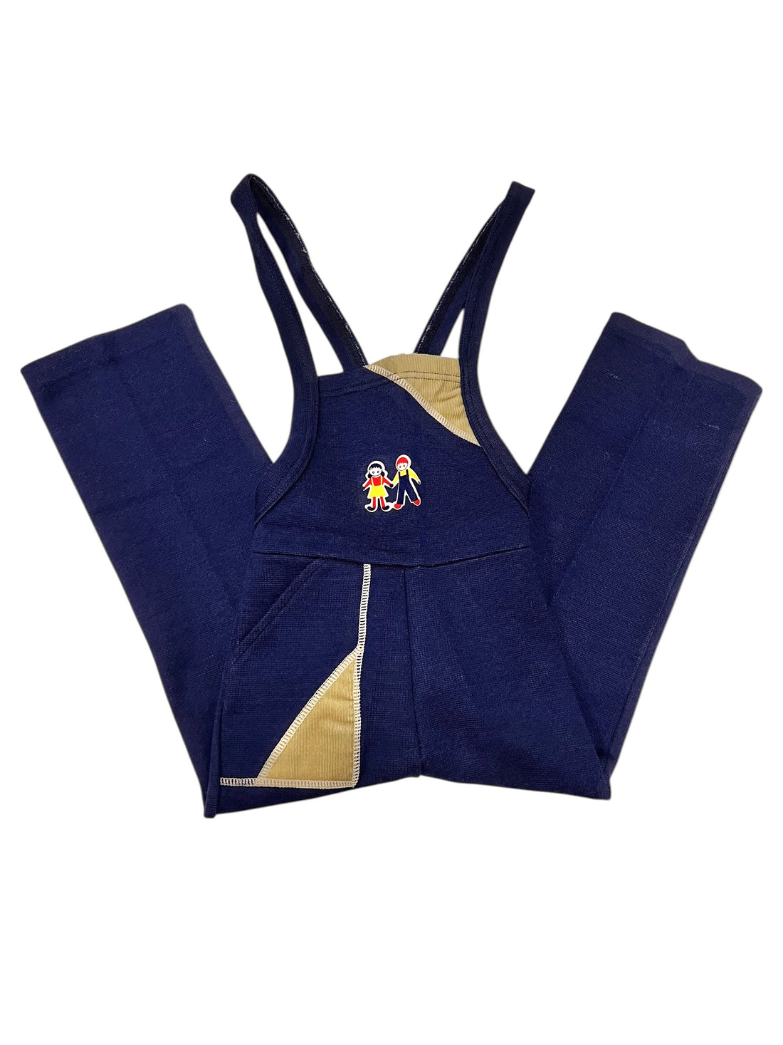 Salopette en maille marine 70&