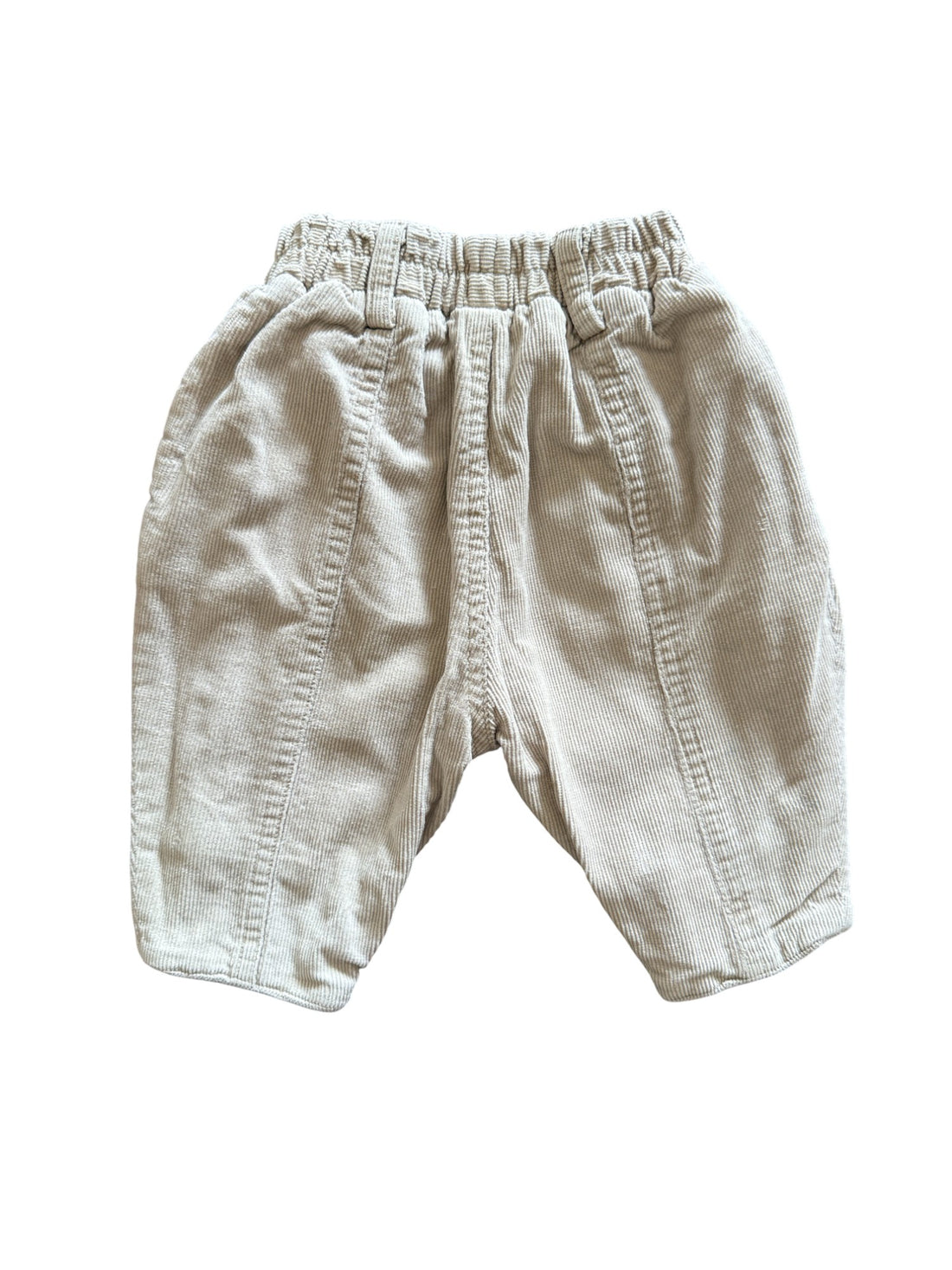 Pantalon velours beige - 3 mois