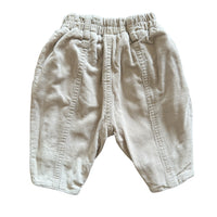 Pantalon velours beige - 3 mois