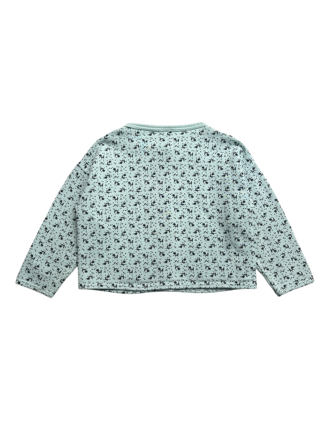 Ensemble gilet + jupe fleuri - 8 ans
