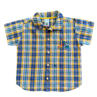 Chemisette carreaux Babar - 5 ans