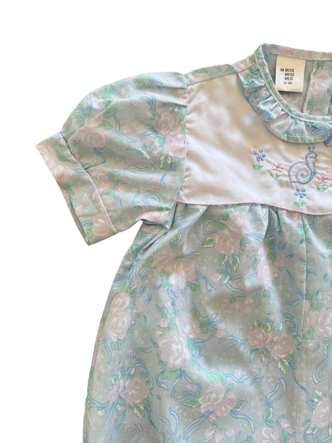 Combinaison pastel escargots - 18 mois