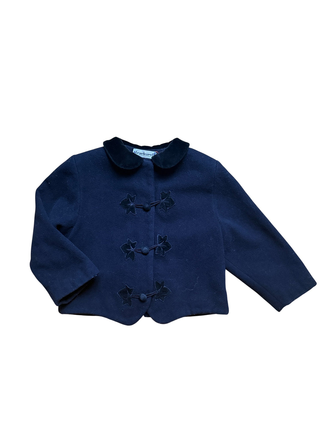 Manteau court noir - 4 ans