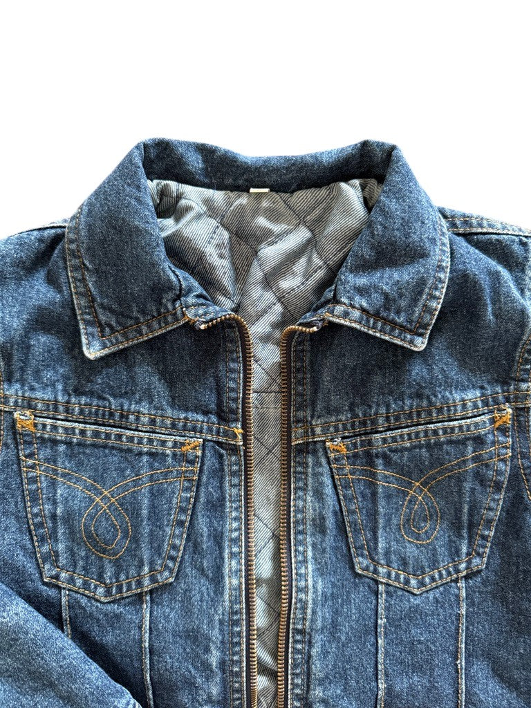 Veste en jean doublée matelassée - 6 ans