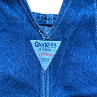 Salopette denim bleue - 24 mois