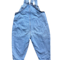 Salopette denim pois - 24 mois