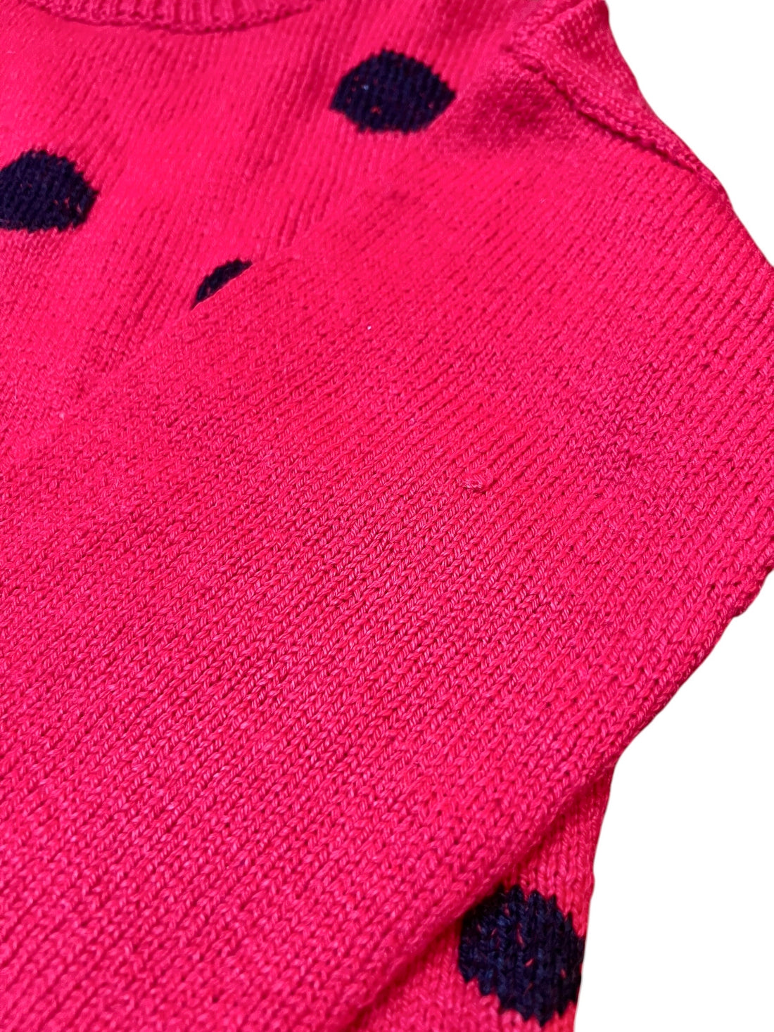 Pull coccinelle rouge - 10 ans