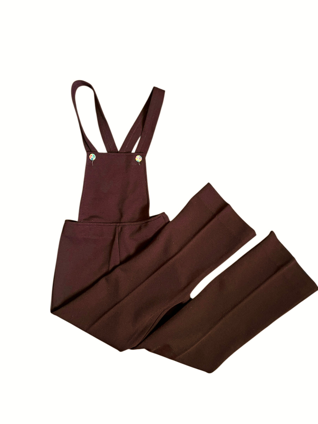 Salopette en maille marron 70&