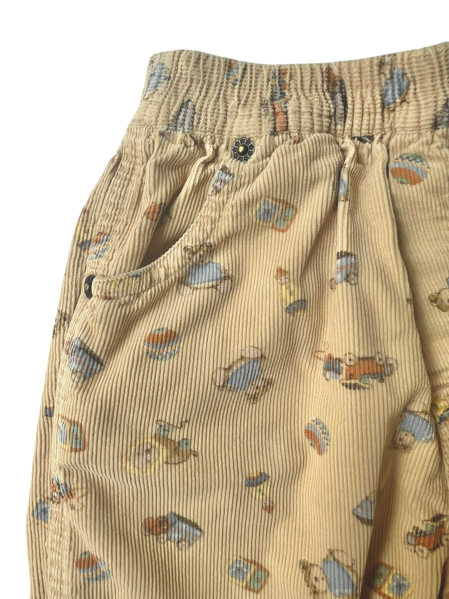 Pantalon velours nounours - 18/24 mois