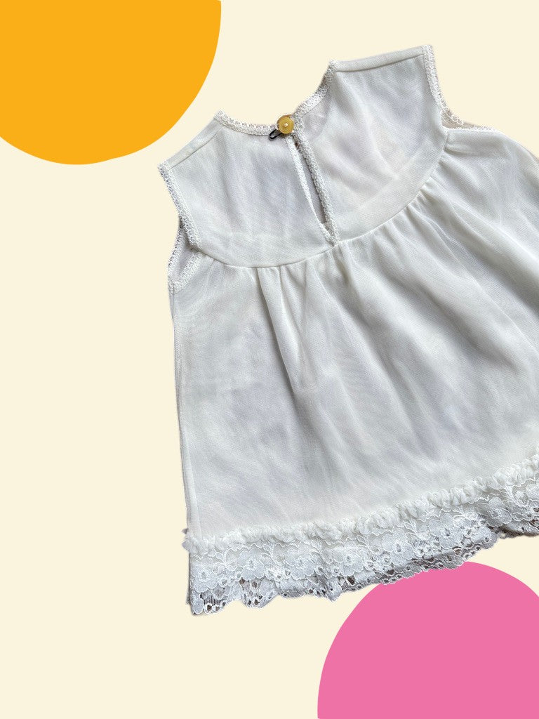 Ensemble fond de robe + culotte - 24 mois