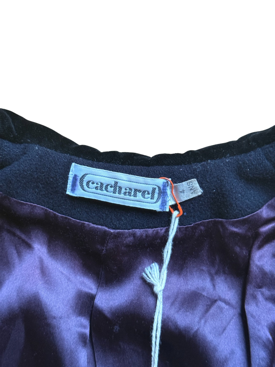 Manteau court noir - 4 ans