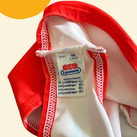 Maillot 2 pièces pêche poissons rouge - 24 mois