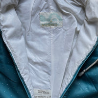 Combi pilote skieurs flocons bleue - 6 mois