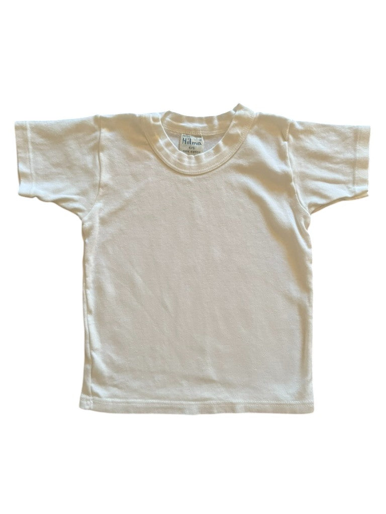 T-shirt blanc - 4/6 ans