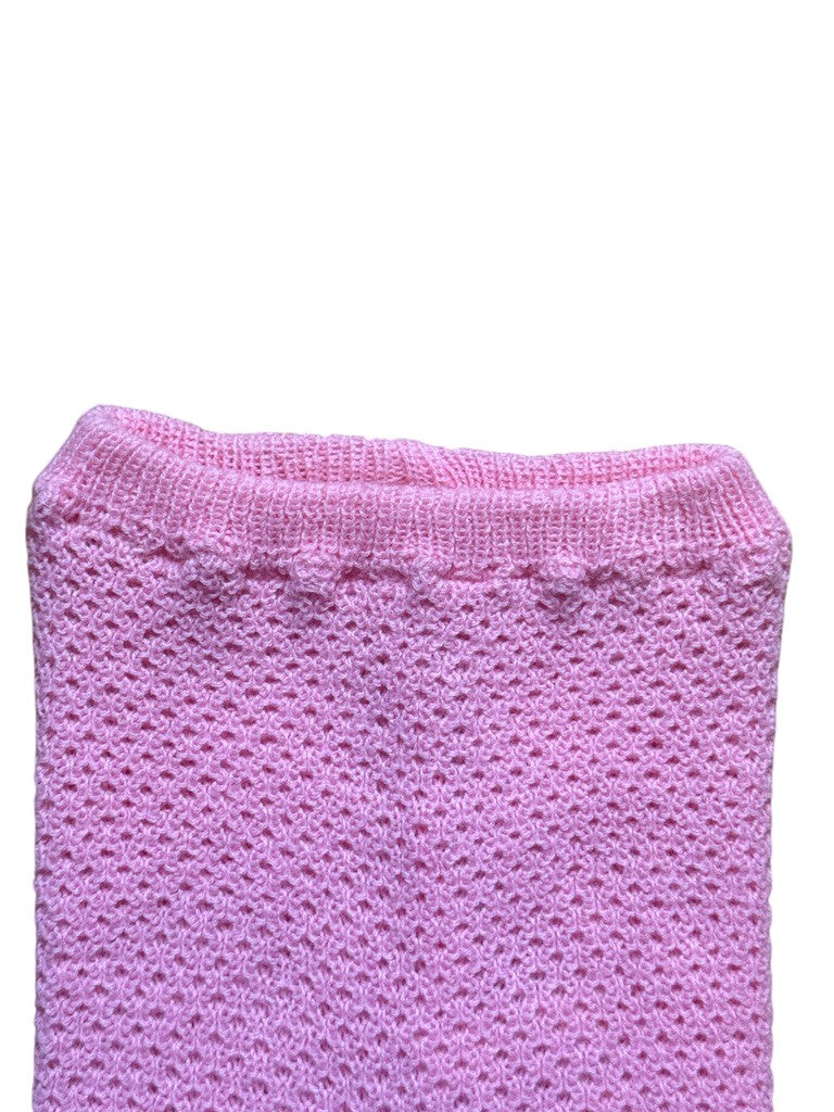 Legging tricot rose - 24 mois