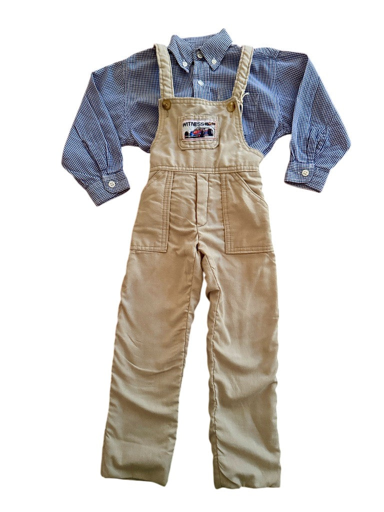 Chemise vichy marine - 3 ans