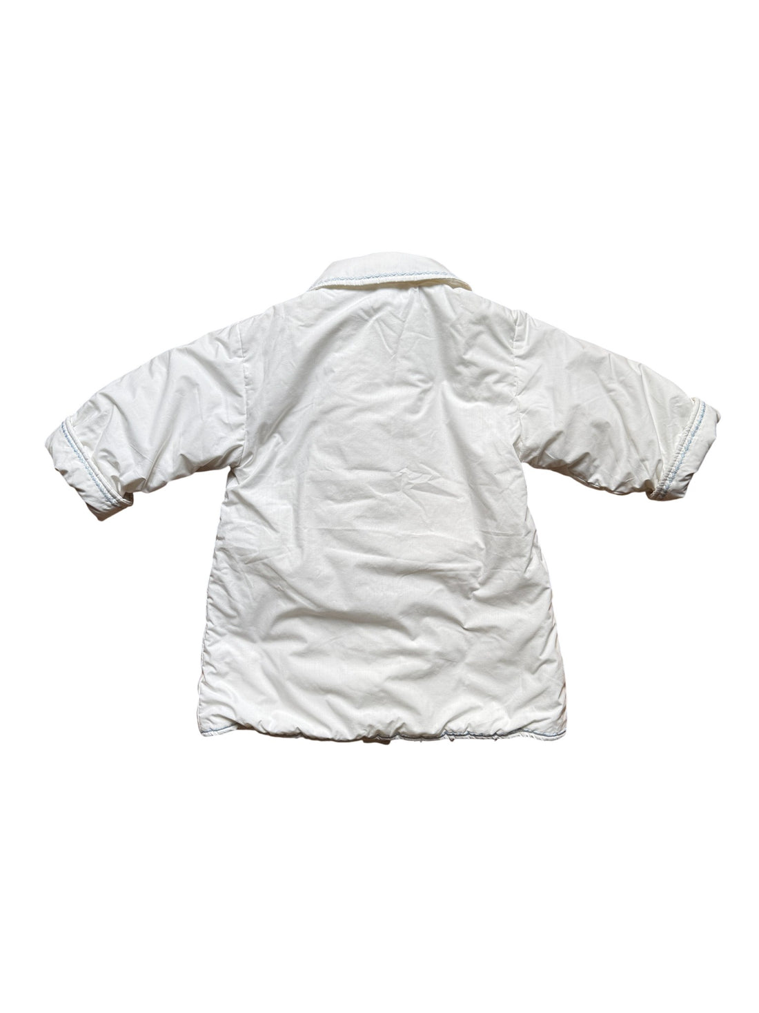 Manteau blanc rembouré - 18/24 mois