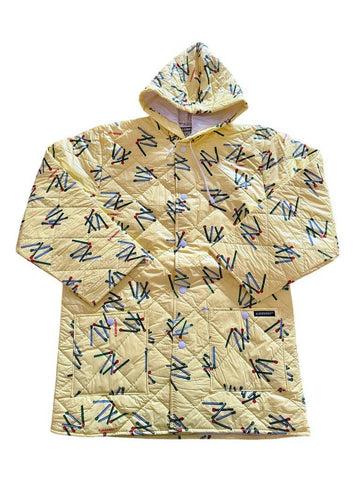 Coupe vent allumettes jaune - 11/12 ans