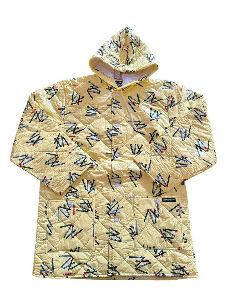 Coupe vent allumettes jaune - 11/12 ans