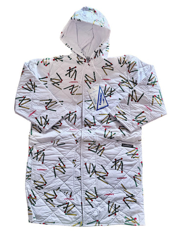 Coupe vent allumettes blanc - 6 ans