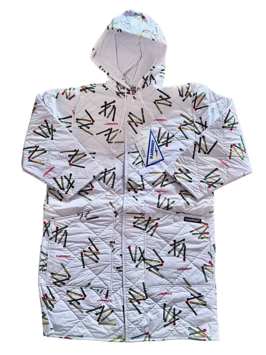 Coupe vent allumettes blanc - 6 ans