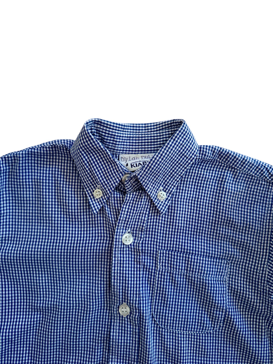 Chemise vichy marine - 3 ans