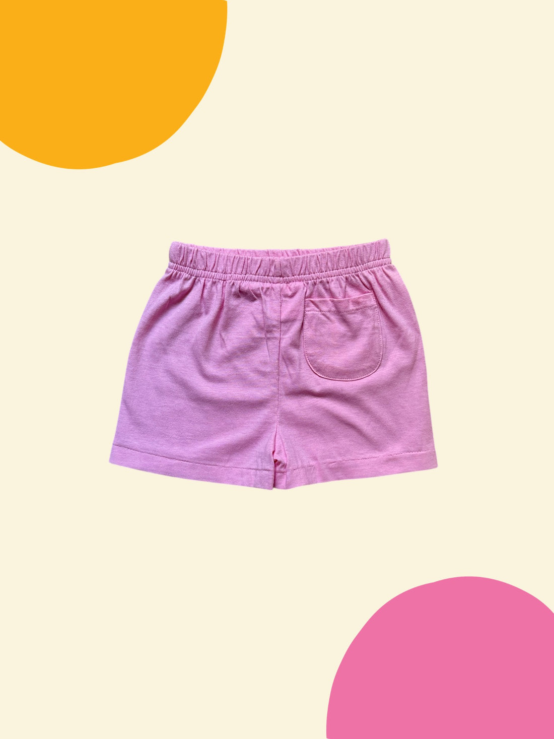 Ensemble t-shirt teddy + short girl & boy rose - 6 mois
