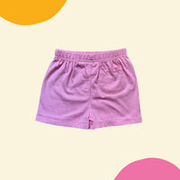 Ensemble t-shirt teddy + short girl & boy rose - 6 mois