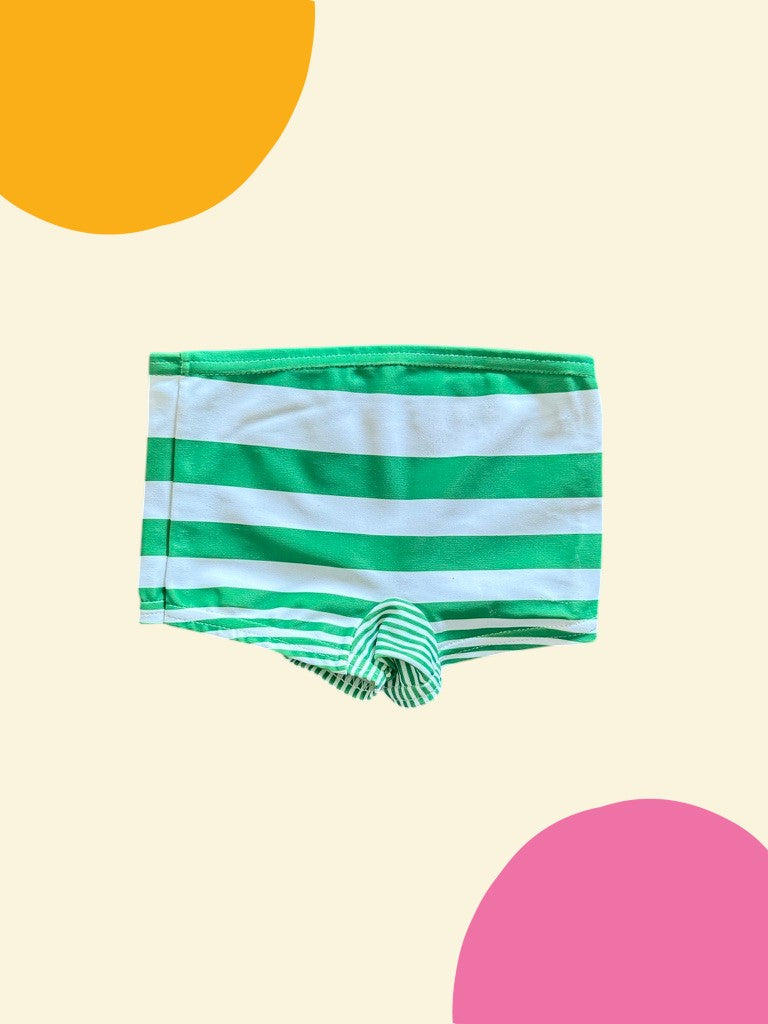 Boxer de bain cerf-volant rayé vert - 24 mois