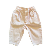 Pantalon velours côtelé rose - 6 mois
