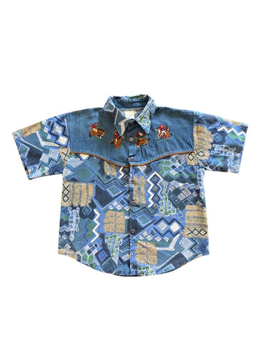 Chemisette cowboy - 5 ans