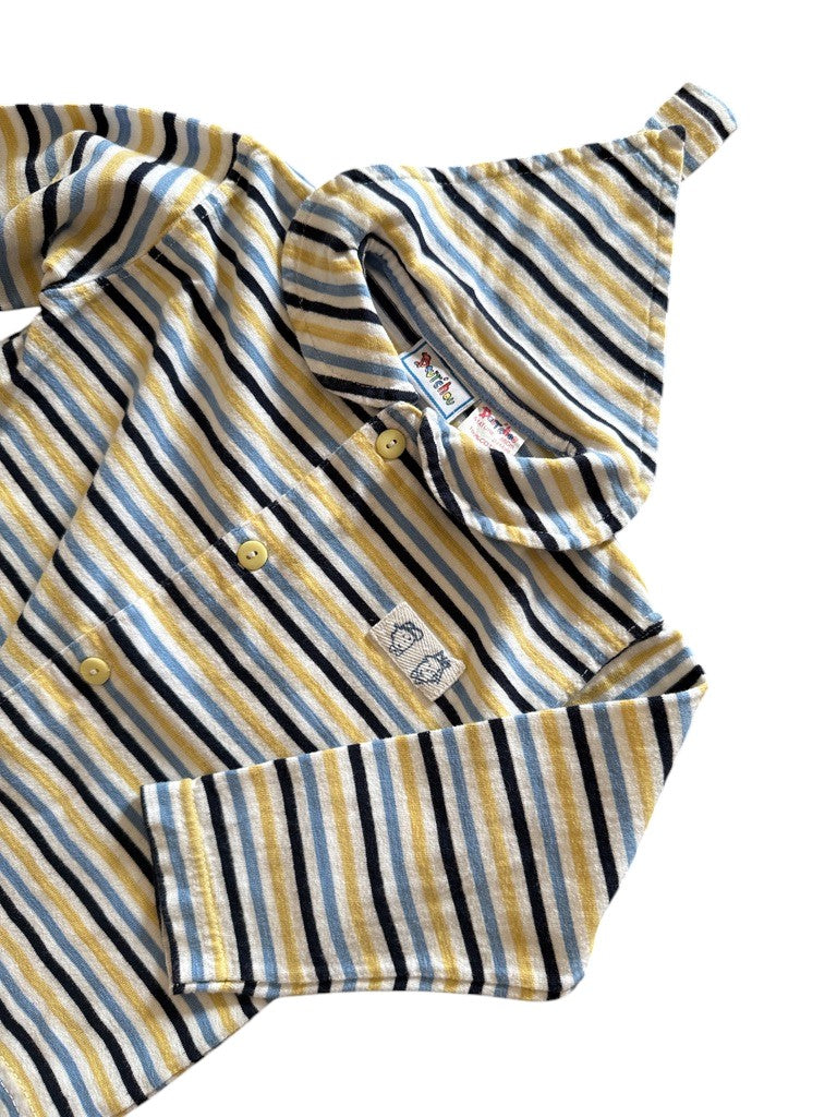 T-shirt manches longues rayés - 24 mois