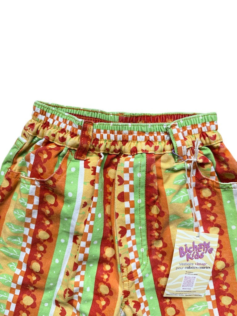 Jean fleuri multico - 6 ans